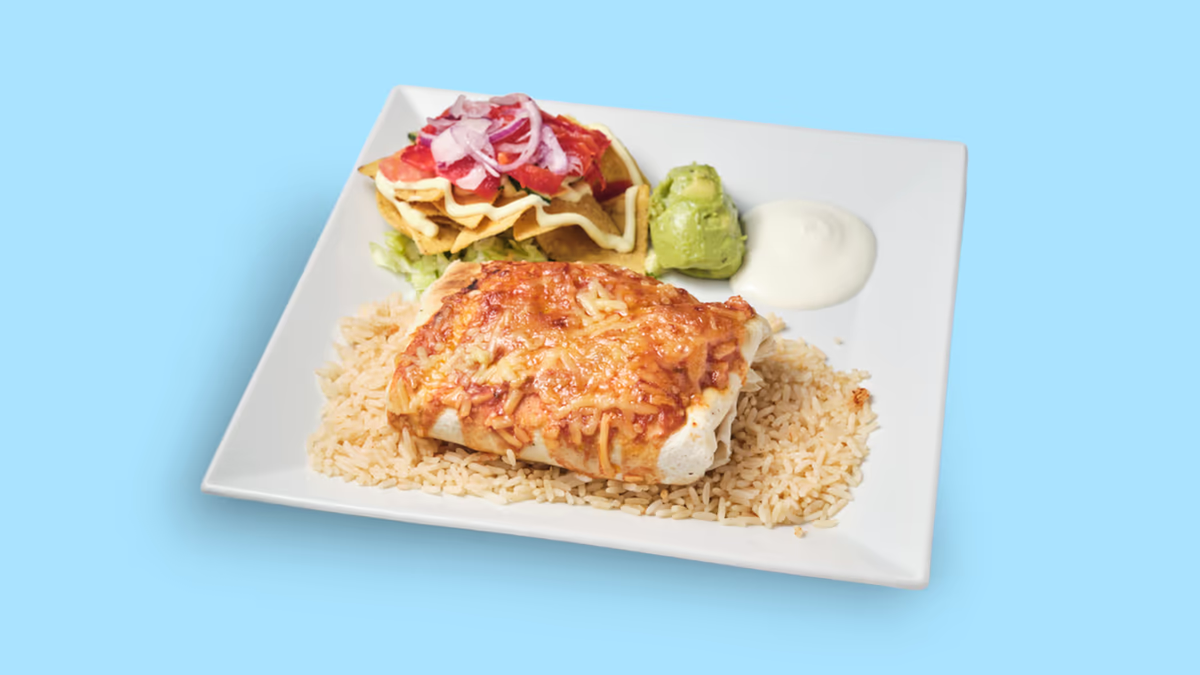 44) Grænmetisburritos
